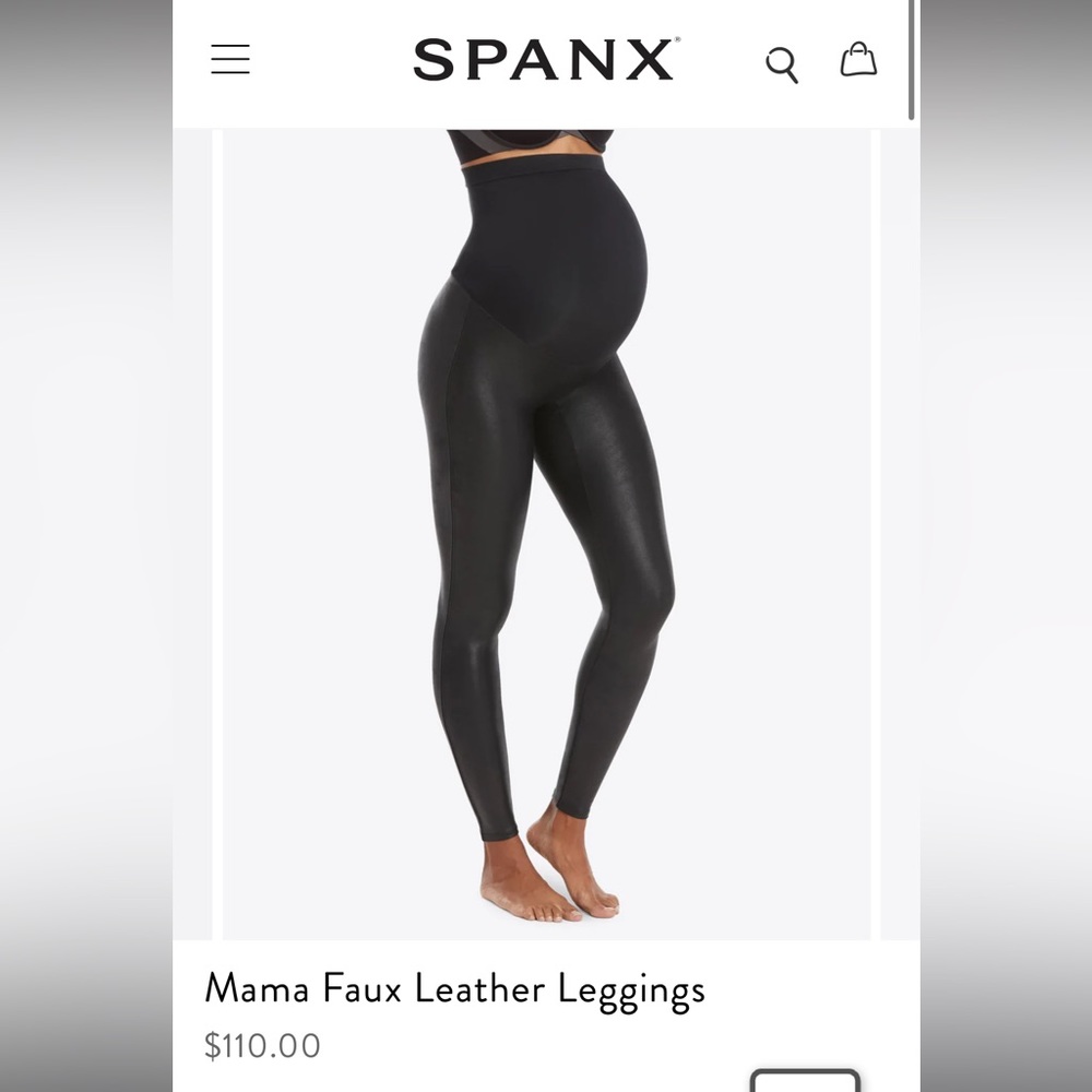 COPY - Spanx maternity leggings